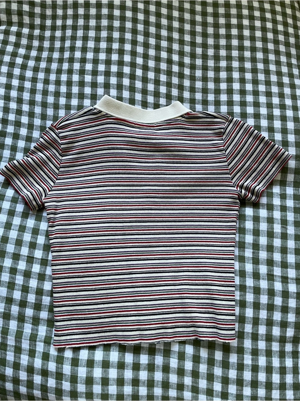 Brandy Melville Striped Button-Down - Picture 2 of 2